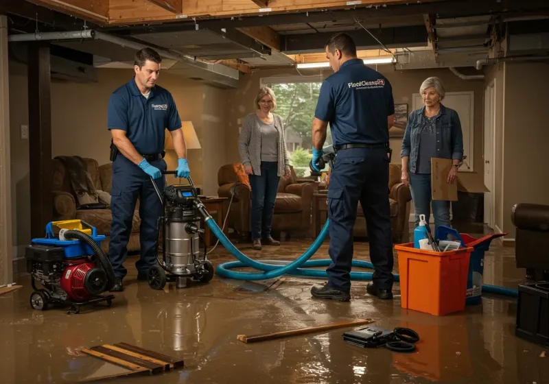 Basement Water Extraction and Removal Techniques process in Brown County, IN